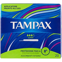 12 pezzi TAMPAX BLUE BOX...