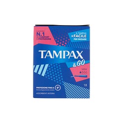 12 pezzi TAMPAX & GO MINI...